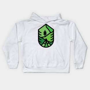 Forest and Mountain Kids Hoodie